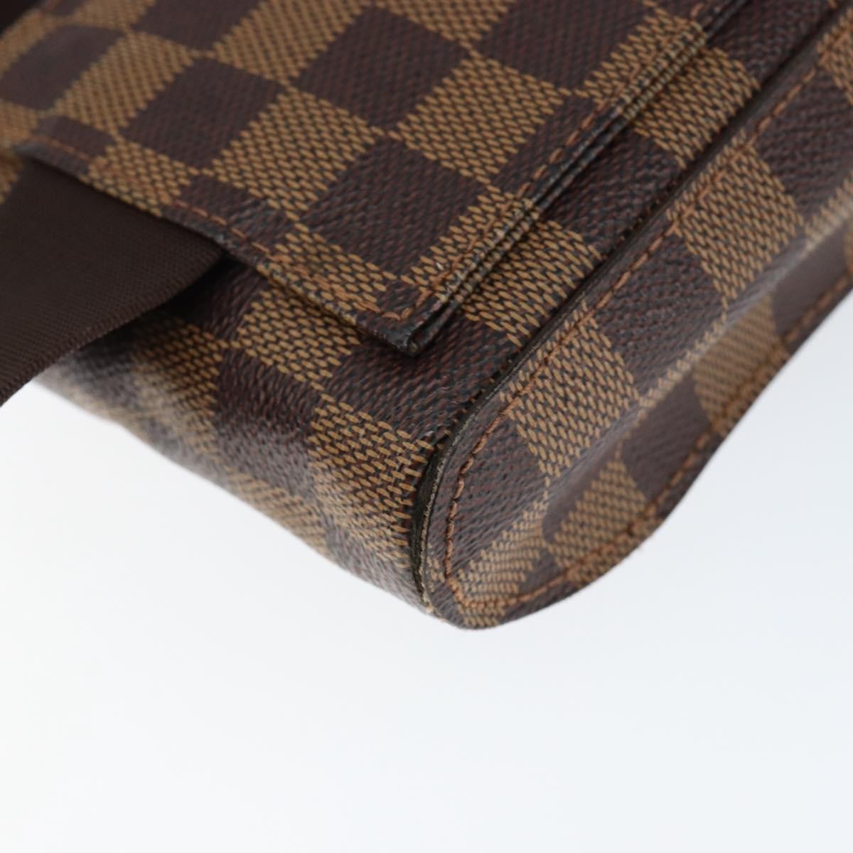Louis Vuitton Geronimos Waist Bag Damier, BROWN, CANVAS, Shoulder bag