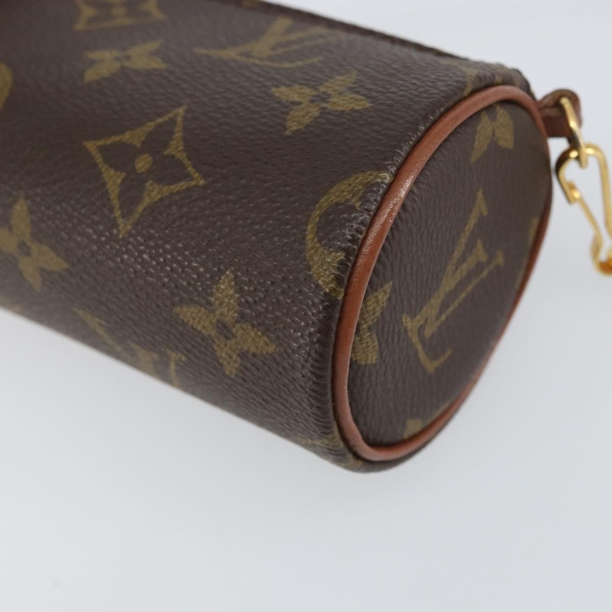 Louis Vuitton Papillon Pochette Monogram Canvas, BROWN, CANVAS, Clutche & pouche