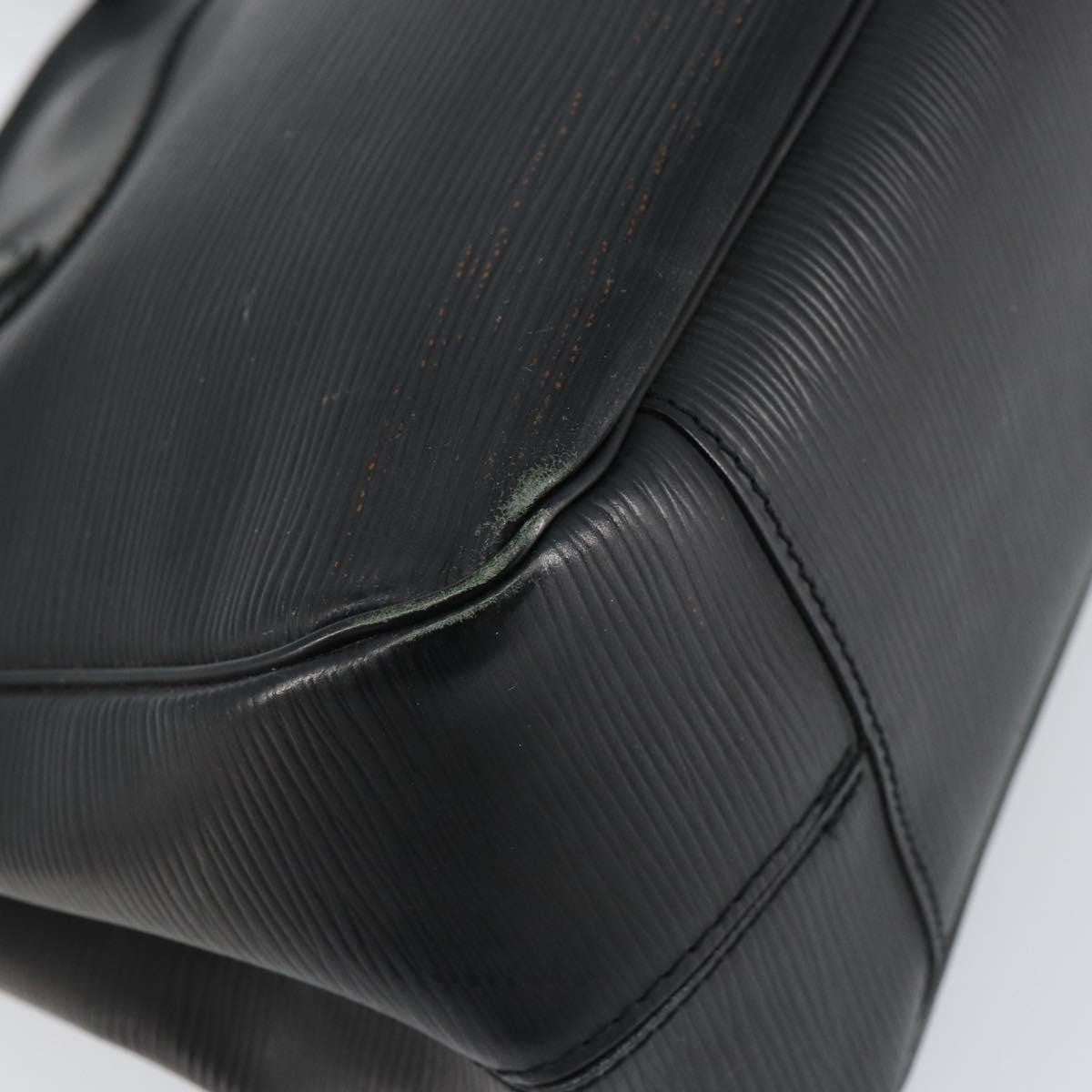 Louis Vuitton Passy Tote Epi Leather, BLACK, LEATHER, Handbag