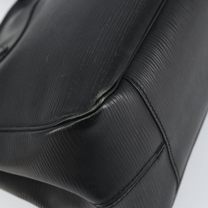 Louis Vuitton Passy Tote Epi Leather, BLACK, LEATHER, Handbag