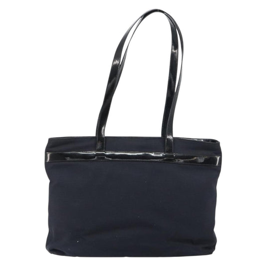 Salvatore Ferragamo Vala tote Canvas, BLACK, CANVAS, Tote bag