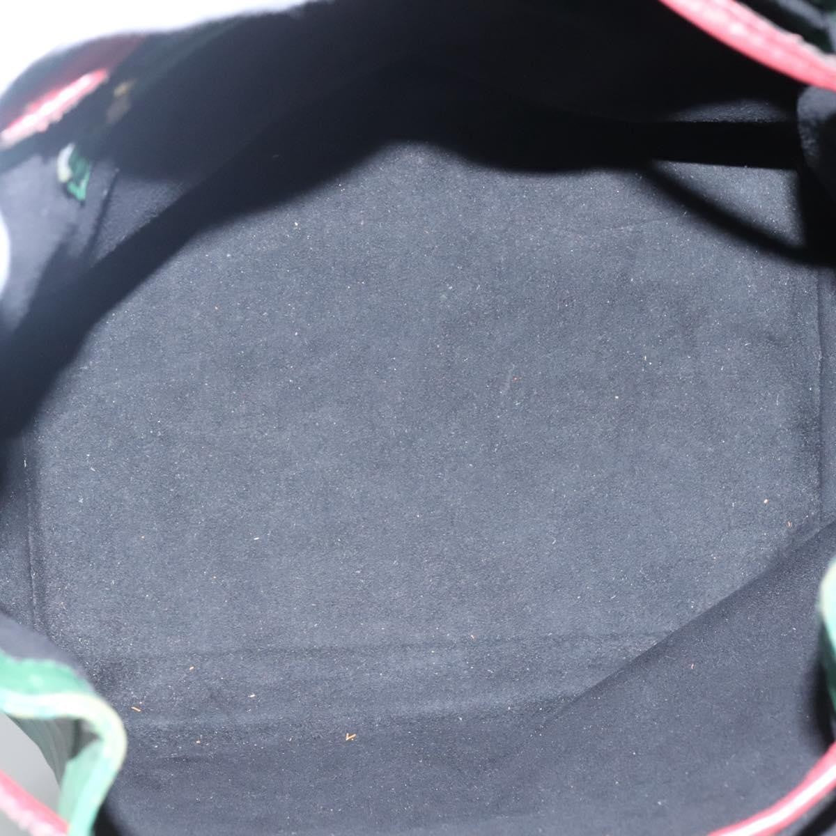 Louis Vuitton Petit Noe Handbag Two Tone Epi Leather, GREEN, LEATHER, Handbag