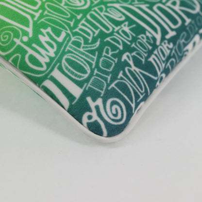 Christian Dior Pouch Stussy Nylon, YELLOW, NYLON, Clutche & pouche