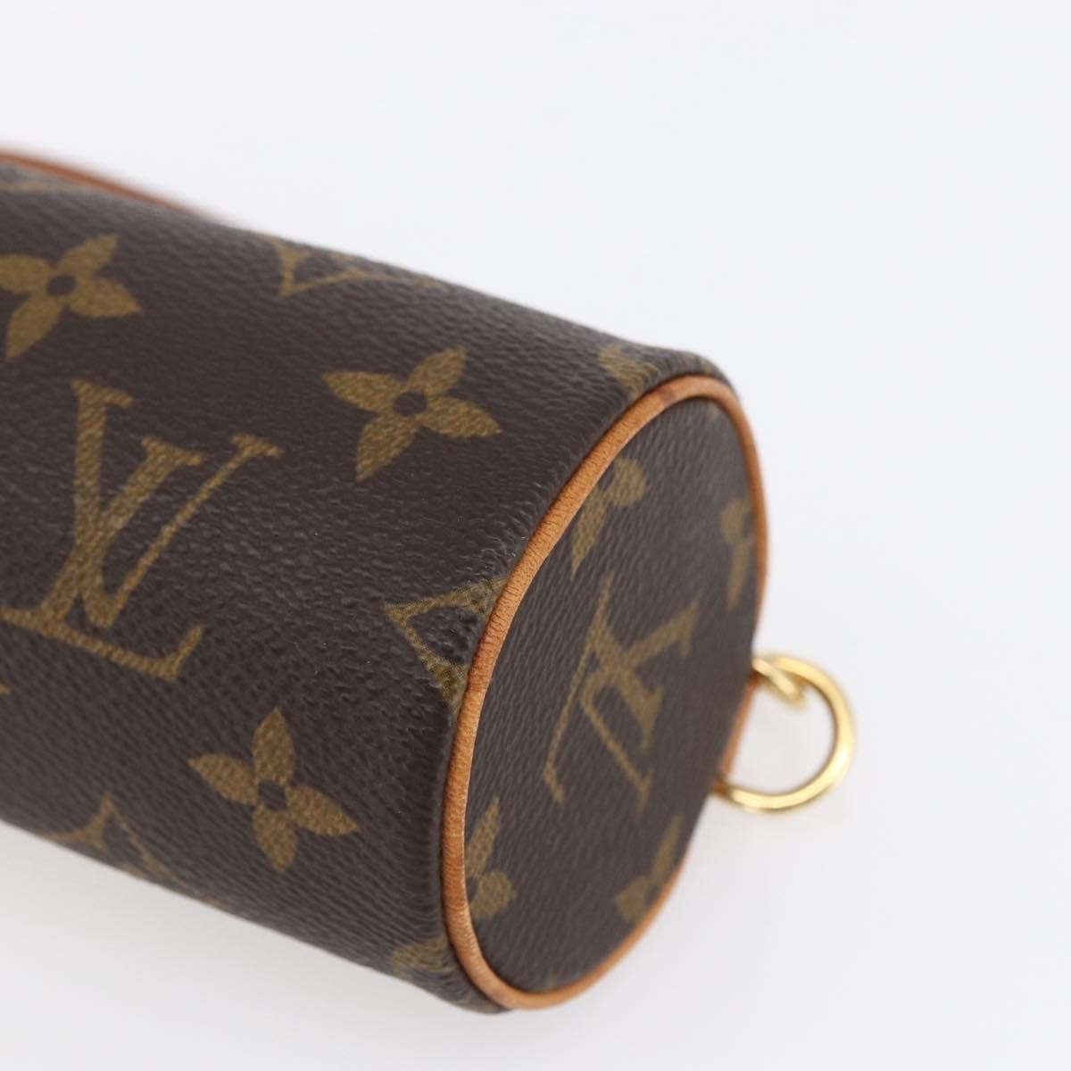 Louis Vuitton Papillon Pochette Monogram Canvas, BROWN, CANVAS, Clutche & pouche