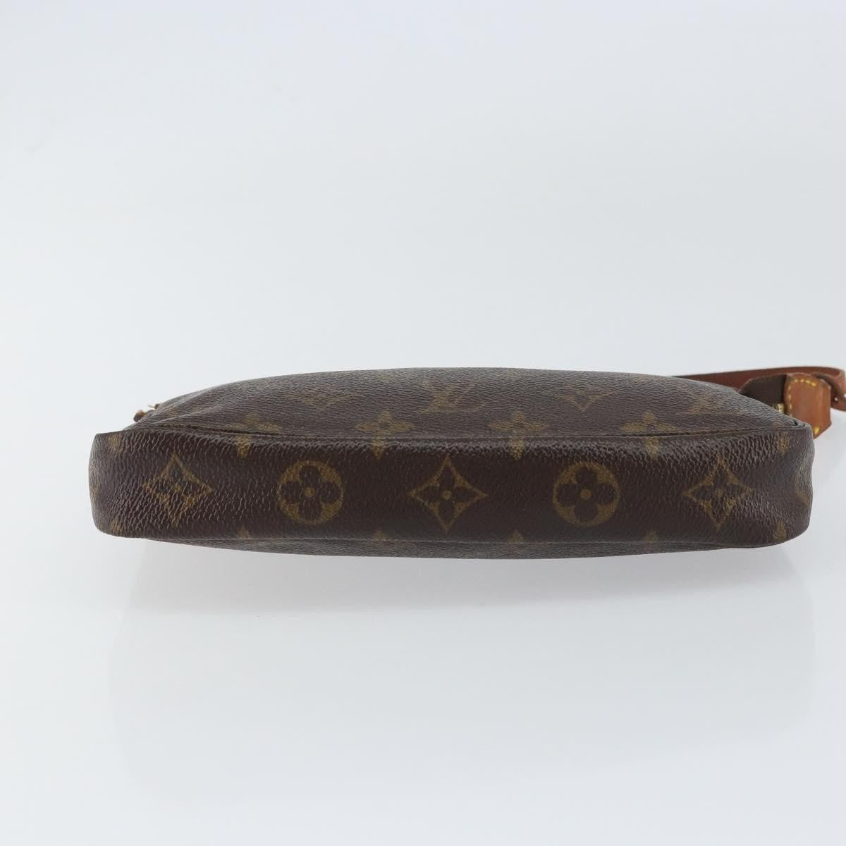 Louis Vuitton Pochette Accessoires NM Monogram Canvas, BROWN, CANVAS, Clutche & pouche