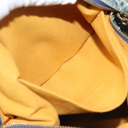 Louis Vuitton Baggy Handbag Denim, BLUE, DENIM_JEANS, Shoulder bag
