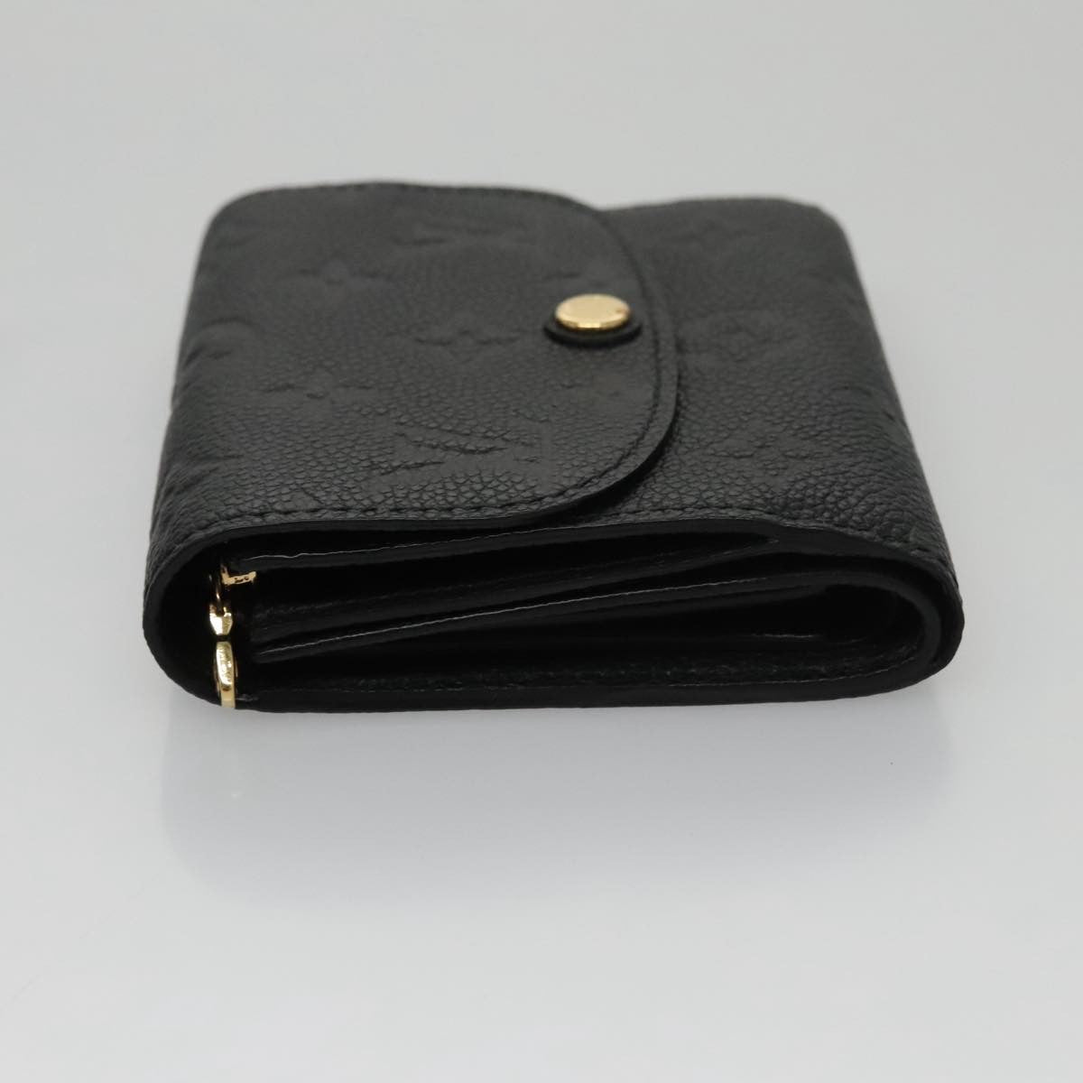 Louis Vuitton Ariane Wallet Monogram Empreinte Leather, BLACK, LEATHER, Wallets