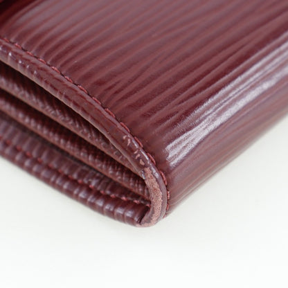 Louis Vuitton Vintage Sarah Wallet Epi Leather, RED, LEATHER, Wallets