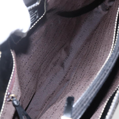 Givenchy Vintage Handbag Canvas, BLACK, CANVAS, Handbag