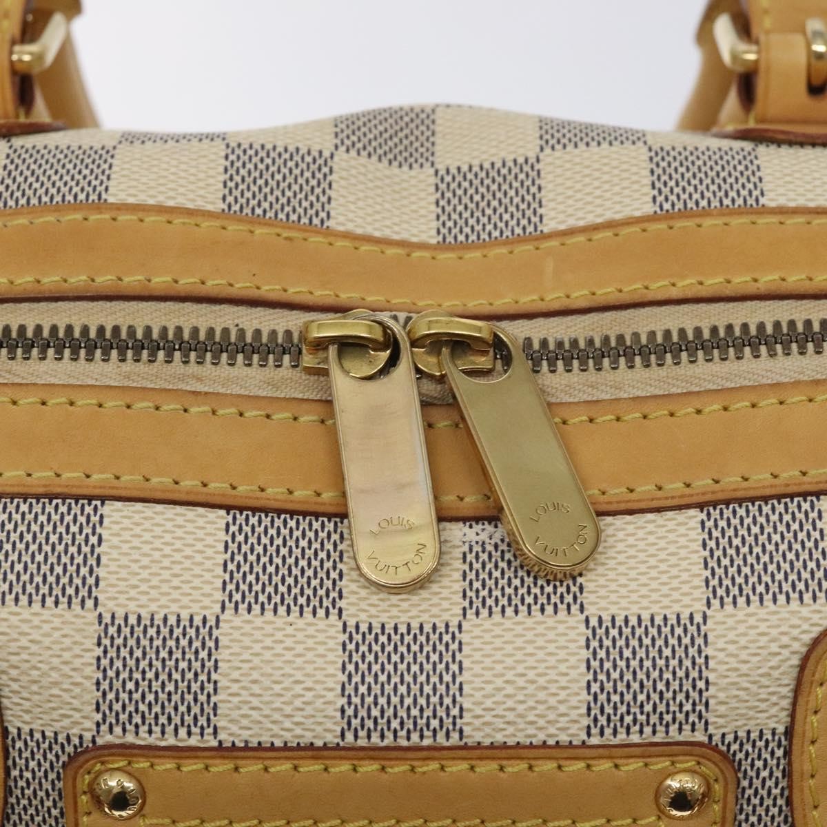 Louis Vuitton Berkeley Handbag Damier, BEIGE, CANVAS, Handbag