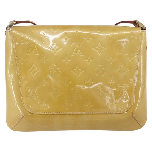 Louis Vuitton Thompson Street Handbag Monogram Vernis, BEIGE, PATENT_LEATHER, Shoulder bag