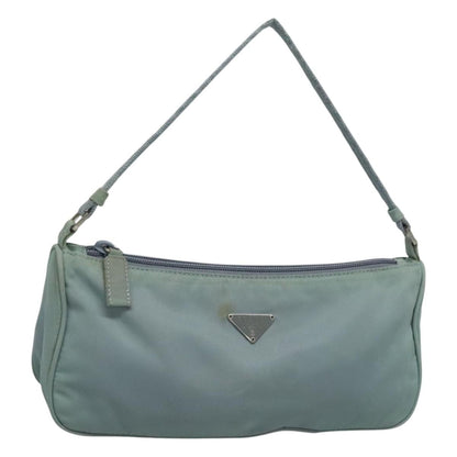 Prada Pochette Shoulder Bag Tessuto, BLUE, NYLON, Clutche & pouche