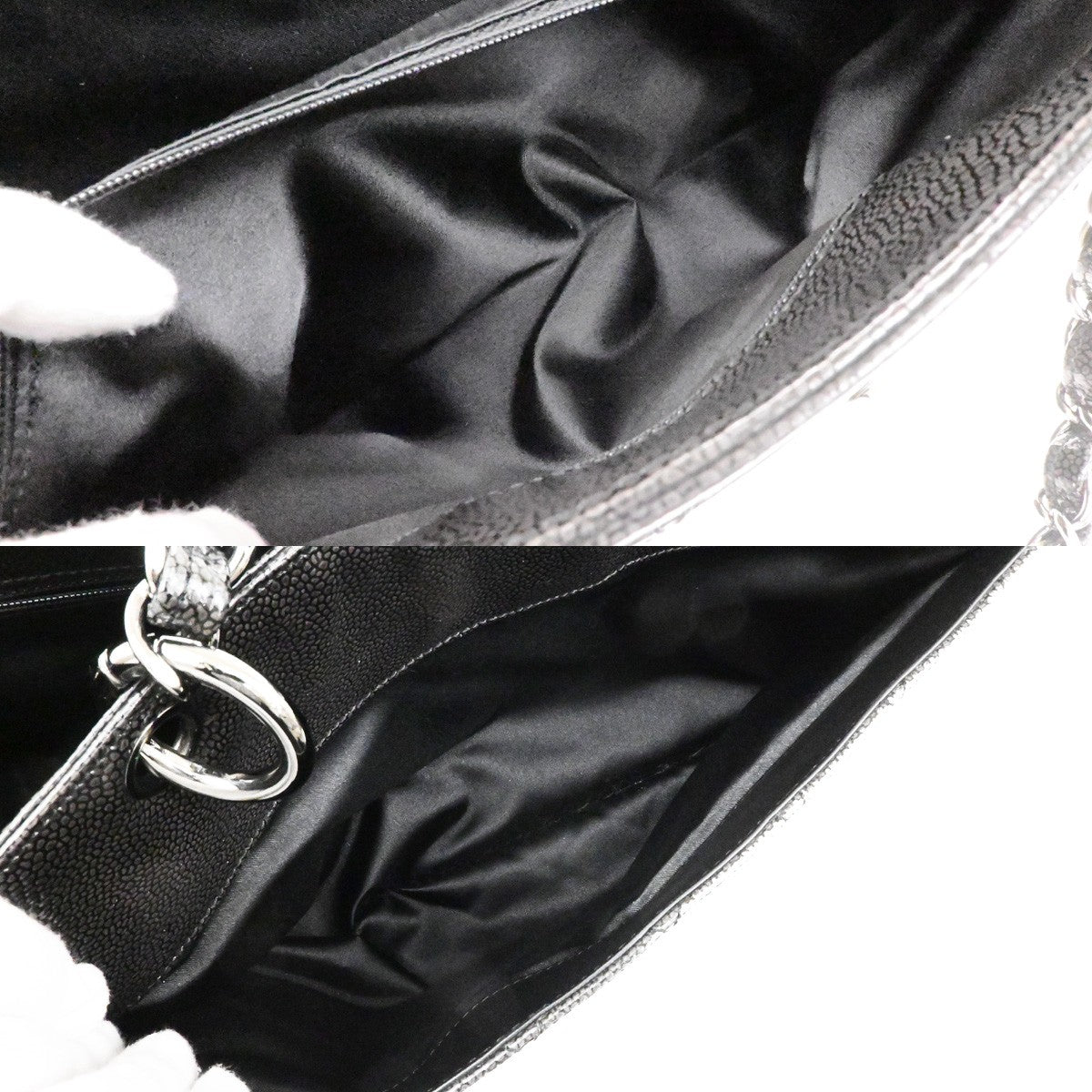 Chanel Reissue 2.55 Tote Quilted Patent, BLACK, PATENT_LEATHER, Tote bag