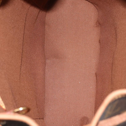 Louis Vuitton Vintage Montsouris Backpack Monogram Canvas, BROWN, CANVAS, Backpack