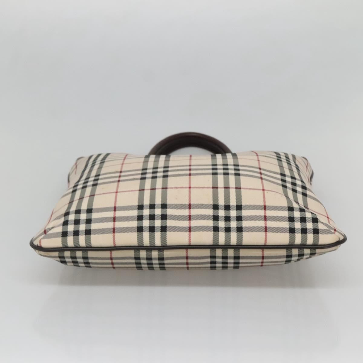 Burberry Nova Check Tote Nylon, BEIGE, NYLON, Tote bag