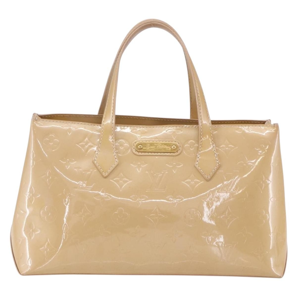 Louis Vuitton Wilshire Handbag Monogram Vernis, PINK, PATENT_LEATHER, Handbag