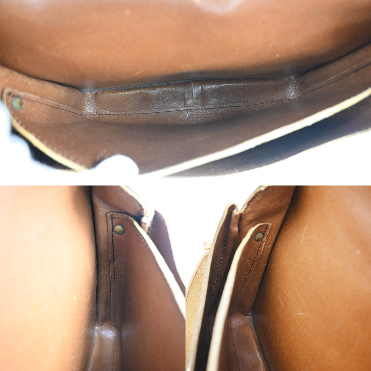 Louis Vuitton Cartouchiere Handbag Monogram Canvas, BROWN, CANVAS, Shoulder bag