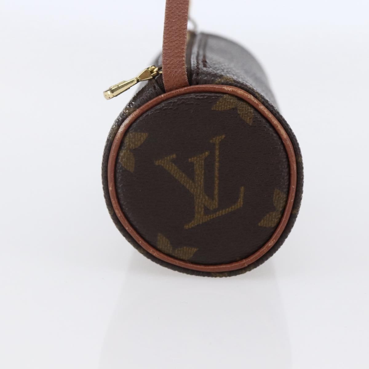 Louis Vuitton Papillon Pochette Monogram Canvas, BROWN, CANVAS, Clutche & pouche