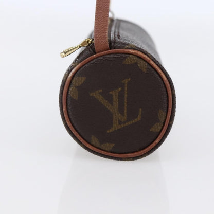 Louis Vuitton Papillon Pochette Monogram Canvas, BROWN, CANVAS, Clutche & pouche