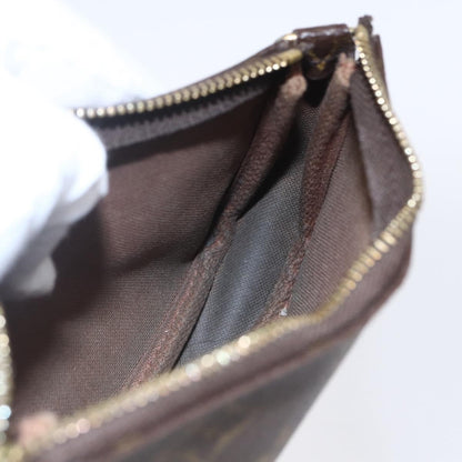 Louis Vuitton Pochette Accessoires Limited Edition Christmas Animation Monogram Canvas, BROWN, CANVAS, Clutche & pouche