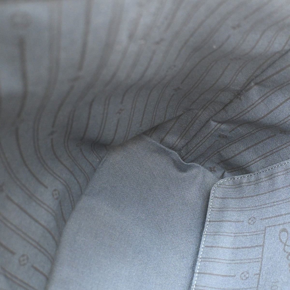 Louis Vuitton Neverfull Tote Monogram Idylle, GRAY, CANVAS, Tote bag