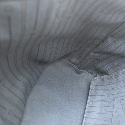 Louis Vuitton Neverfull Tote Monogram Idylle, GRAY, CANVAS, Tote bag