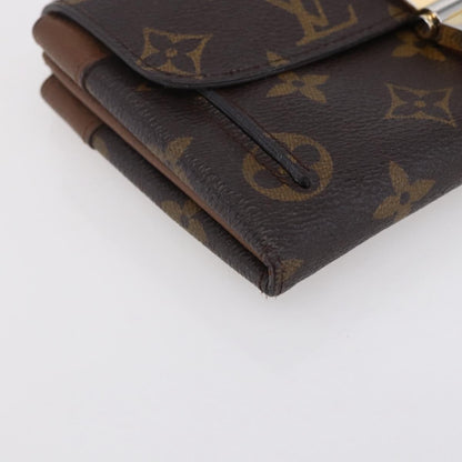 Louis Vuitton Elysee Wallet Monogram Canvas and Leather, CAMEL, CANVAS, Wallets