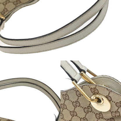 Gucci Eclipse Shoulder Bag GG Canvas, BROWN, CANVAS, Tote bag