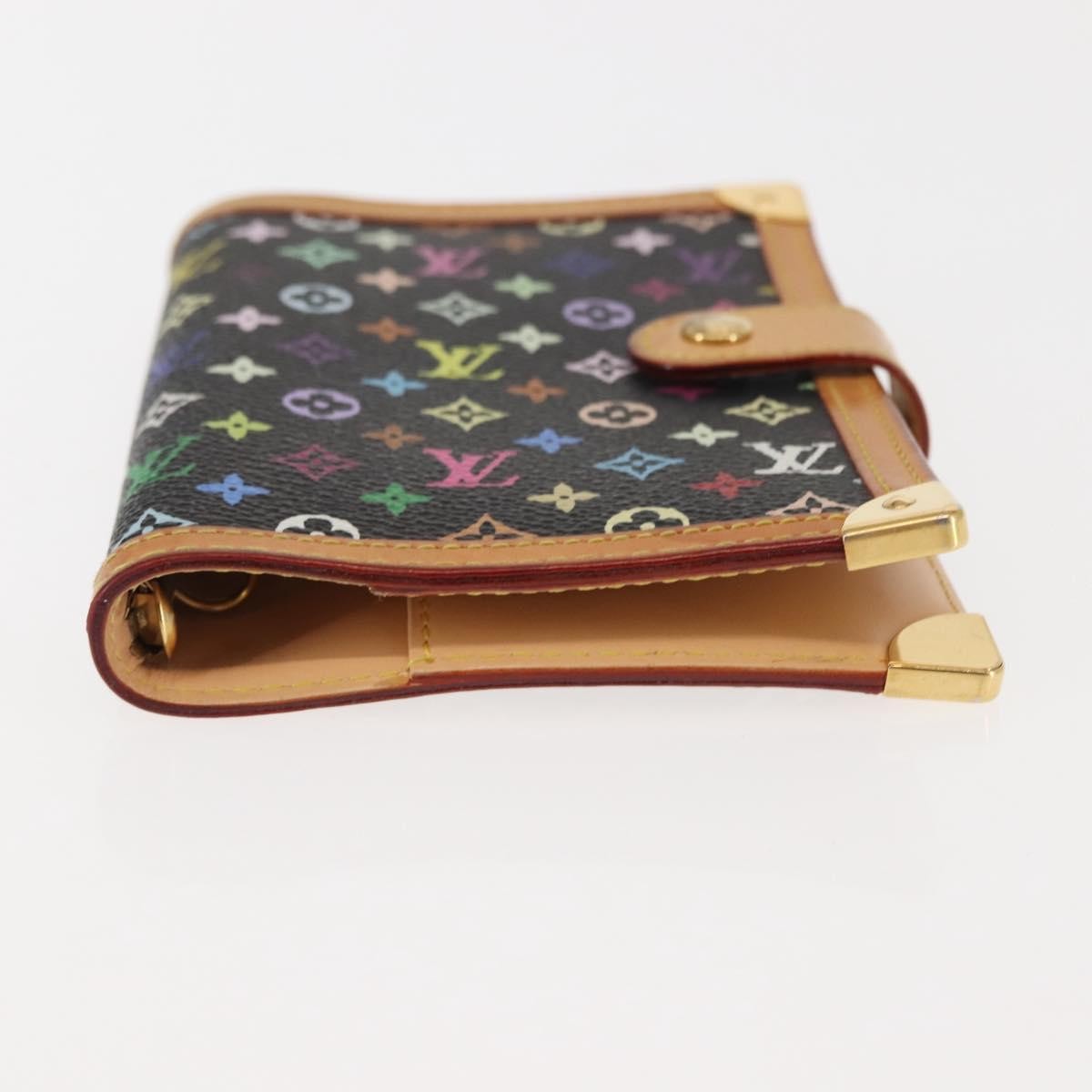 Louis Vuitton Agenda Cover Canvas Multicolor, BLACK, CANVAS, Toiletry Case