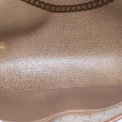 Christian Dior Vintage Honeycomb chain Canvas, BEIGE, CANVAS, Shoulder bag