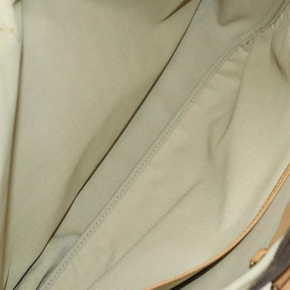 Louis Vuitton Alize Bag Monogram Canvas, BROWN, CANVAS, Travel bag