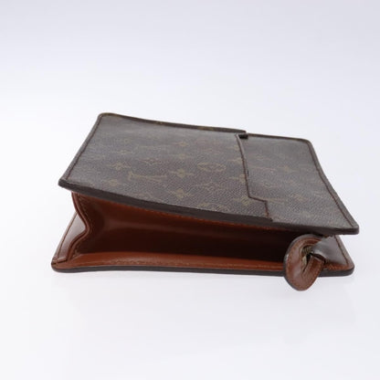 Louis Vuitton Pochette Homme Monogram Canvas, BROWN, CANVAS, Clutche & pouche