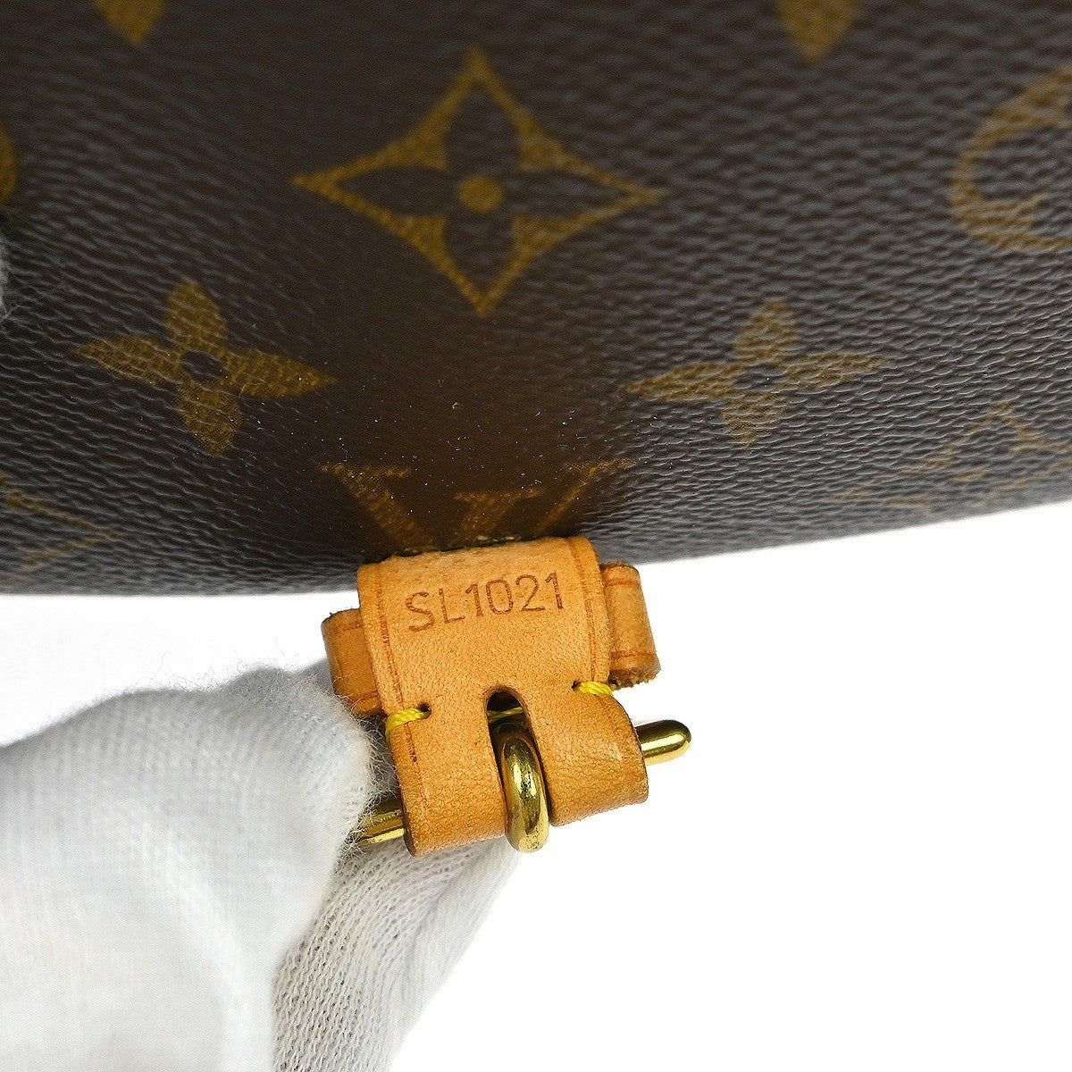 Louis Vuitton Sologne Handbag Monogram Canvas, Brown, Canvas, Shoulder Bag