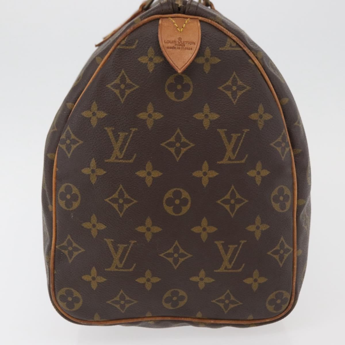 Louis Vuitton Speedy Handbag Monogram Canvas, Brown, Canvas, Handbag