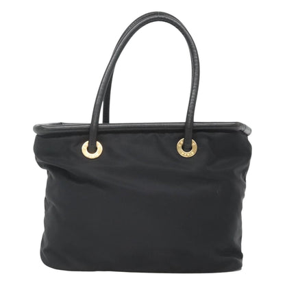 Celine Shoulder Bag Nylon, BLACK, NYLON, Shoulder bag