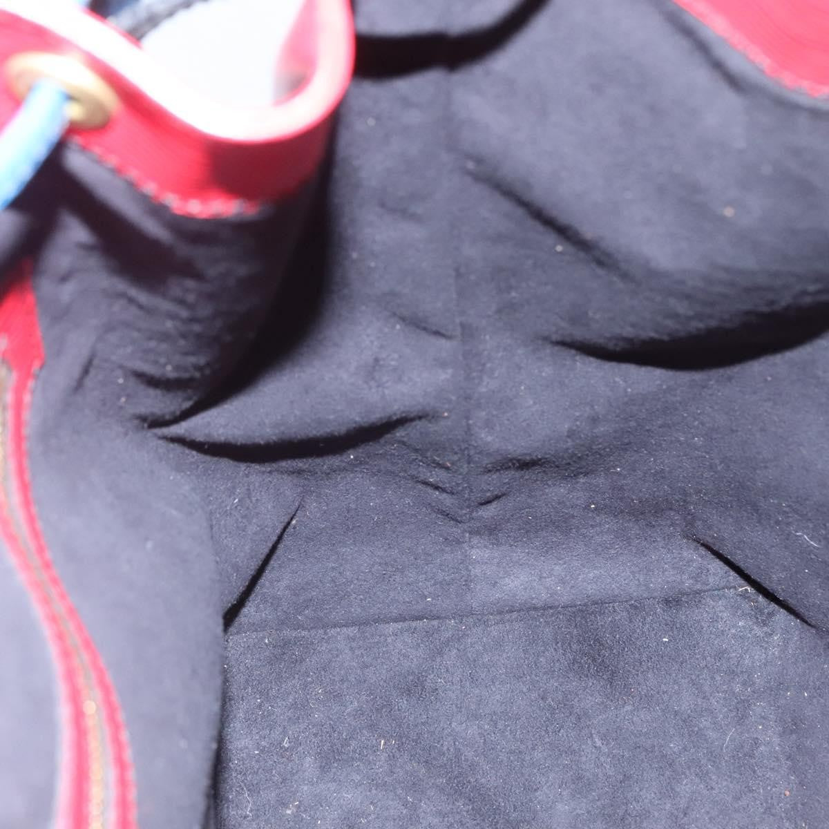 Louis Vuitton Bicolor Noe Handbag Epi Leather, RED, LEATHER, Handbag