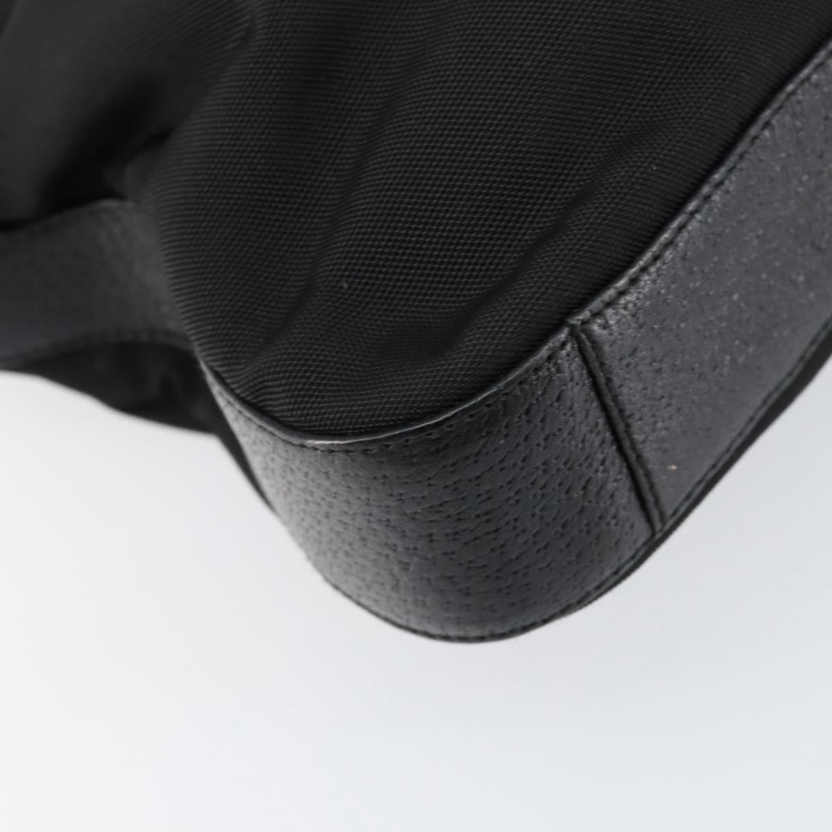 Gucci Vintage Shoulder Bag Nylon, BLACK, NYLON, Shoulder bag