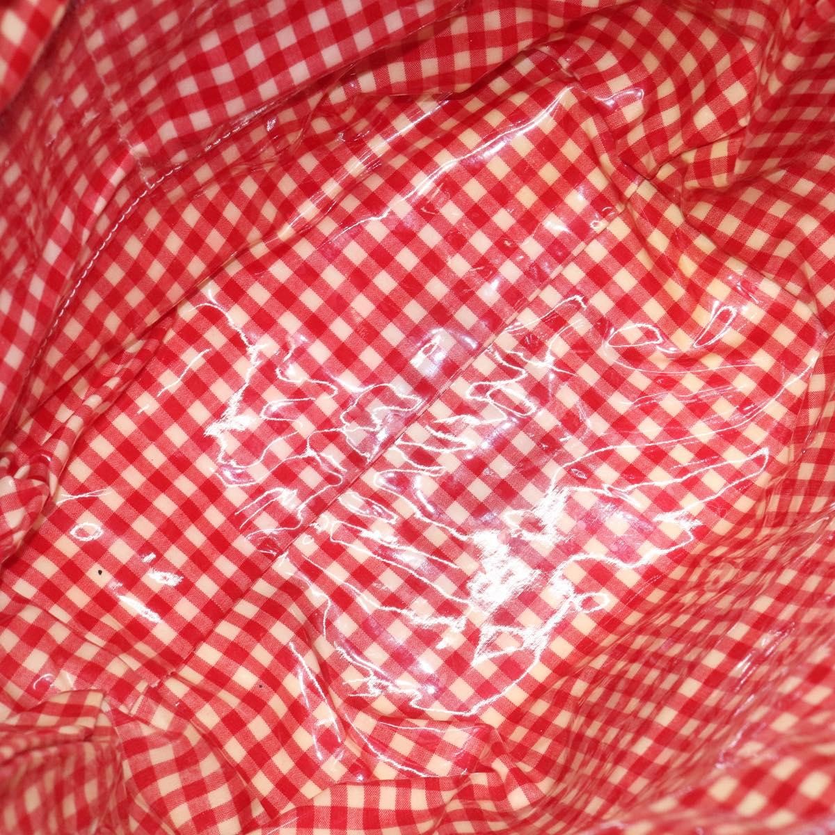 Burberry Blue Label Tote Bag Canvas, RED, CANVAS, Tote bag