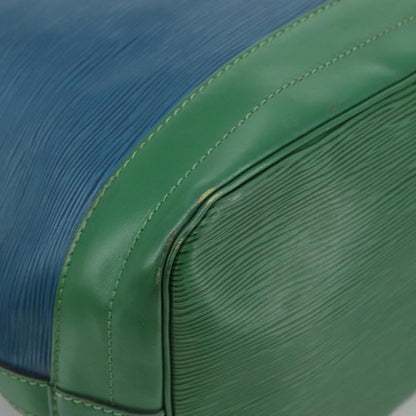 Louis Vuitton Bicolor Noe Handbag Epi Leather, BLUE, LEATHER, Shoulder bag