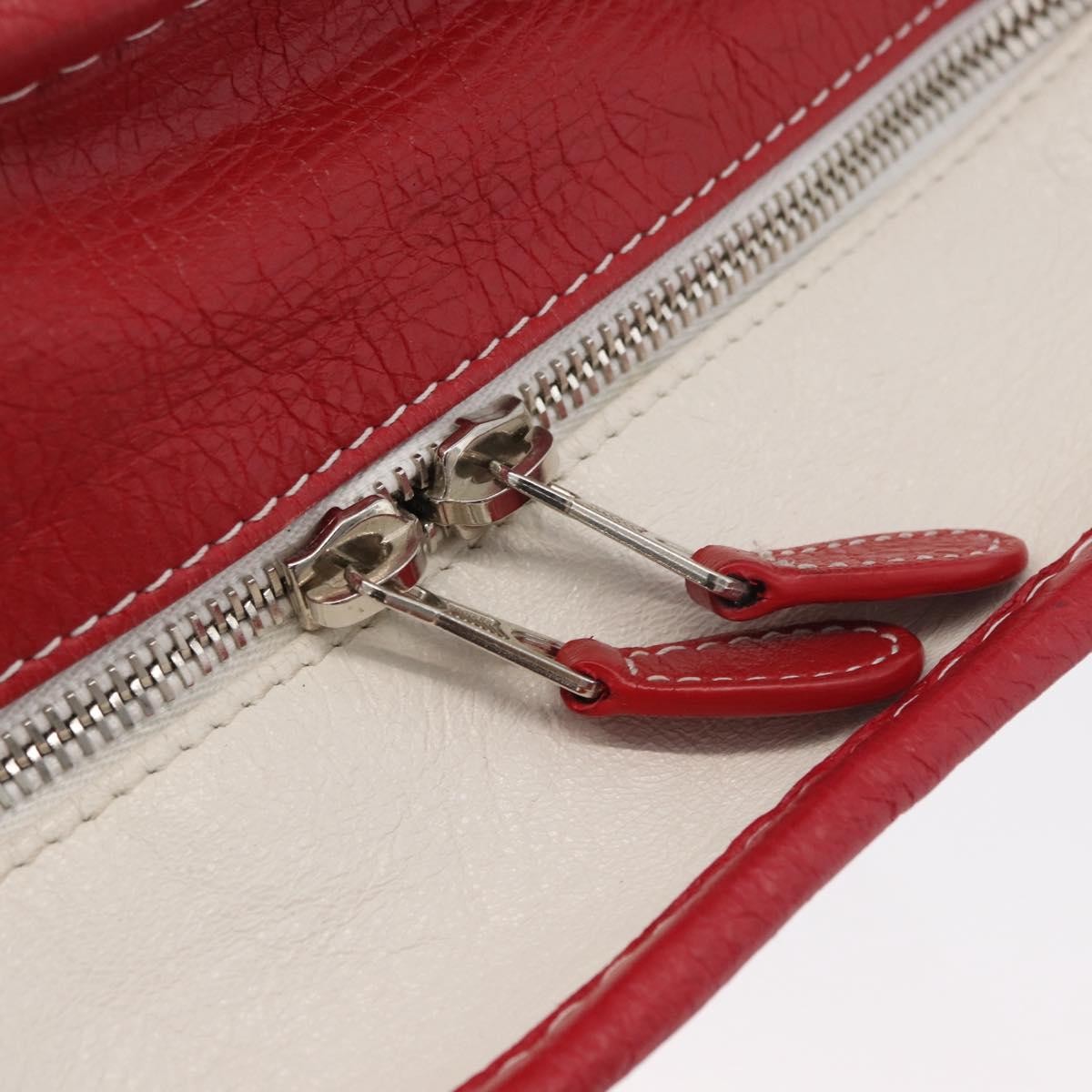Balenciaga Bazar Convertible Tote Striped Leather, Multicolour, Leather, Handbag