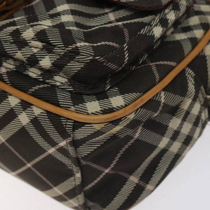 Burberry Nova Check Blue Label Nylon, BROWN, NYLON, Travel bag