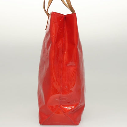 Louis Vuitton Reade Handbag Monogram Vernis, RED, PATENT_LEATHER, Handbag