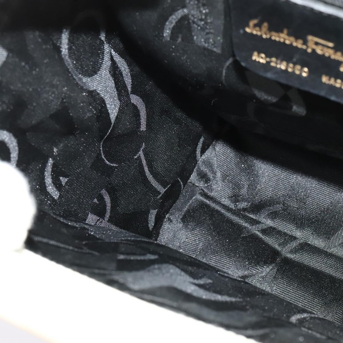 Salvatore Ferragamo Gancini handbag Patent leather, BEIGE, PATENT_LEATHER, Handbag