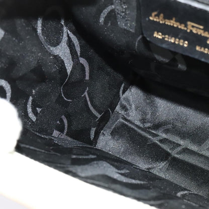 Salvatore Ferragamo Gancini handbag Patent leather, BEIGE, PATENT_LEATHER, Handbag