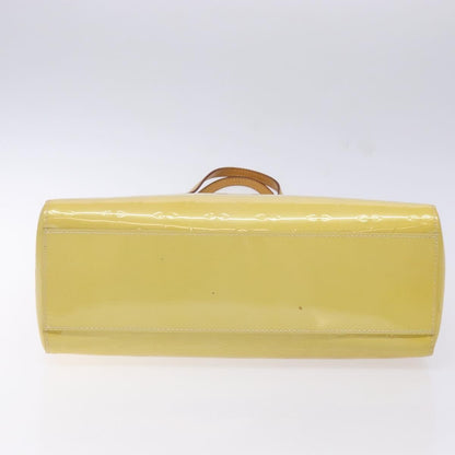 Louis Vuitton Catalina Handbag Monogram Vernis, YELLOW, PATENT_LEATHER, Tote bag