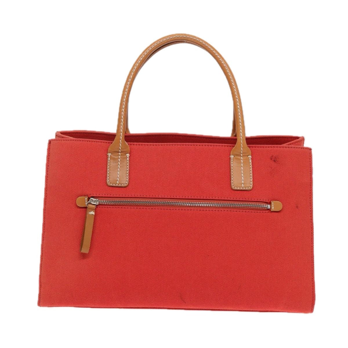 Burberry Nova Check Blue Label Canvas, ORANGE, CANVAS, Handbag