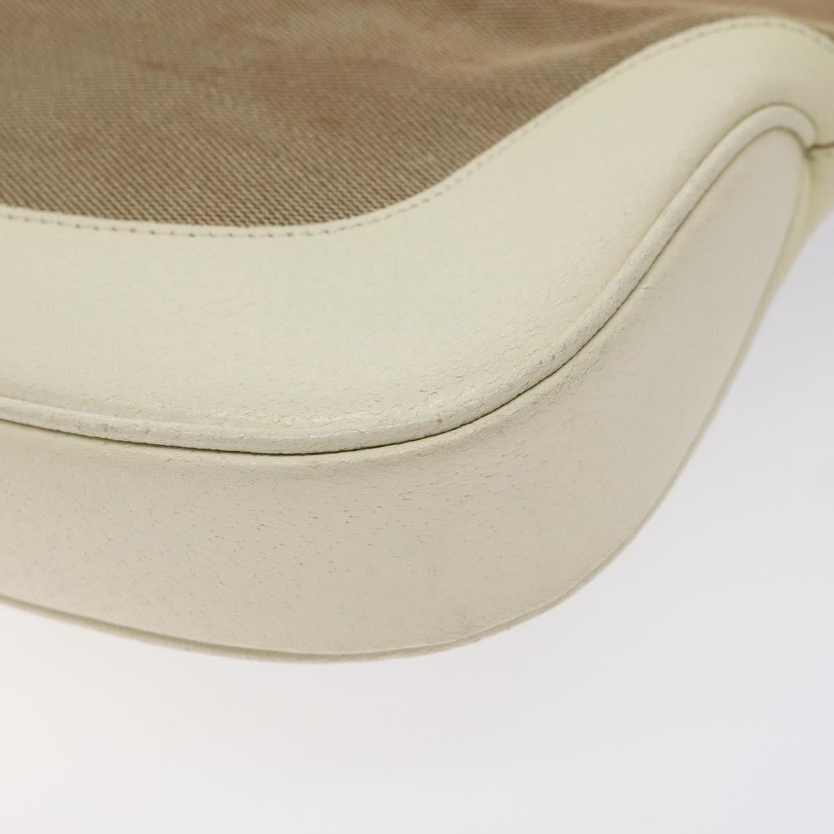 Gucci Vintage Jackie O Hobo Canvas and leather, BEIGE, CANVAS, Shoulder bag