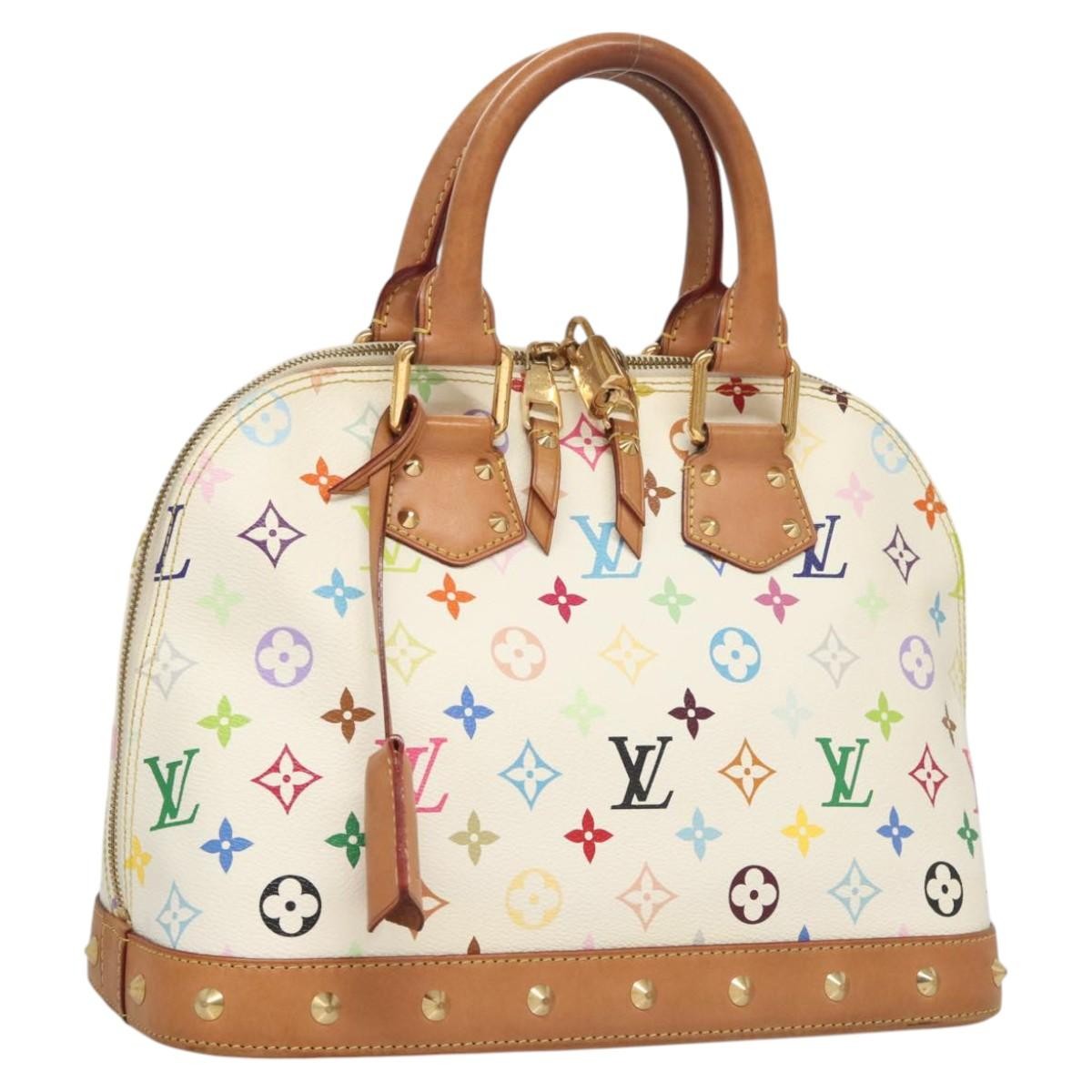 Louis Vuitton Alma Handbag Monogram Multicolor, MULTICOLOUR, CANVAS, Handbag