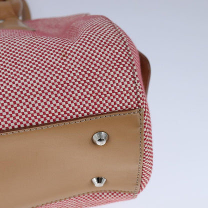 Burberry Vintage Handbag Canvas, RED, CANVAS, Handbag