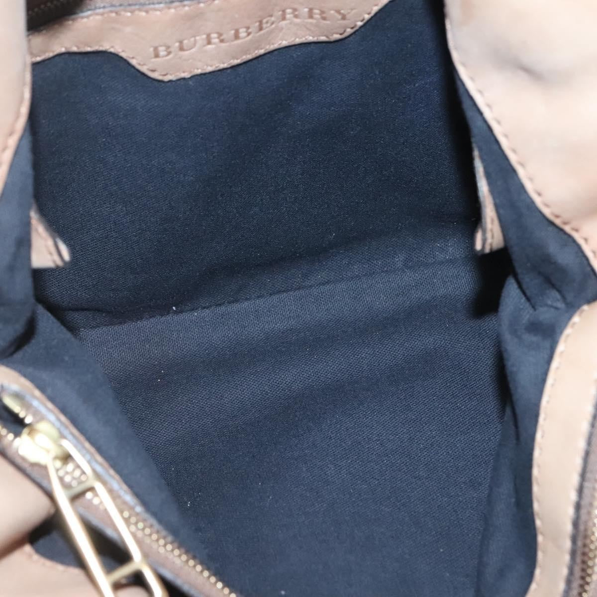 Burberry Parsons Hobo House Check Canvas and Leather, BEIGE, CANVAS, Shoulder bag